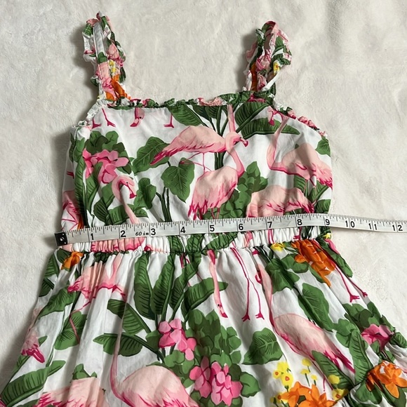 Janie and Jack Pink Flamingo Dress - Picture 12 of 13